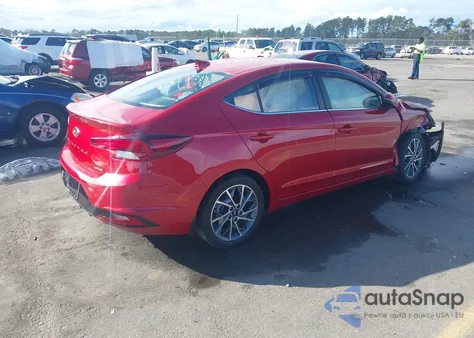 2020 Hyundai Elantra Limited z USA, uszkodzony, nr VIN 5NPD84LF4LH541223